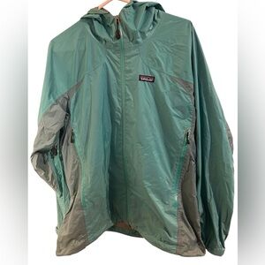 Patagonia Windbreaker Jacket Teal Women's size XL